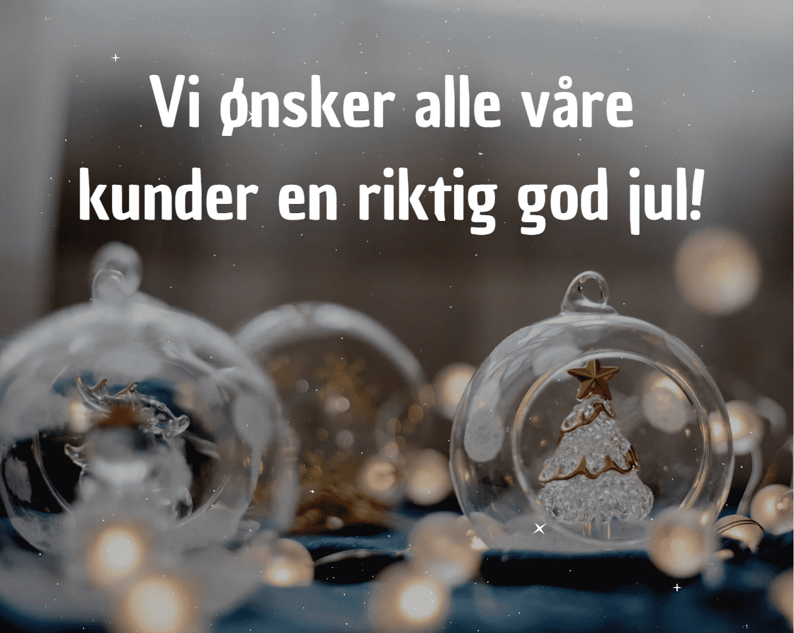 Åpningstider i jula